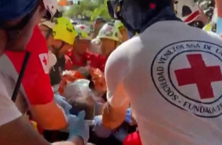 Rescate milagroso en Venezuela después de los devastadores terremotos