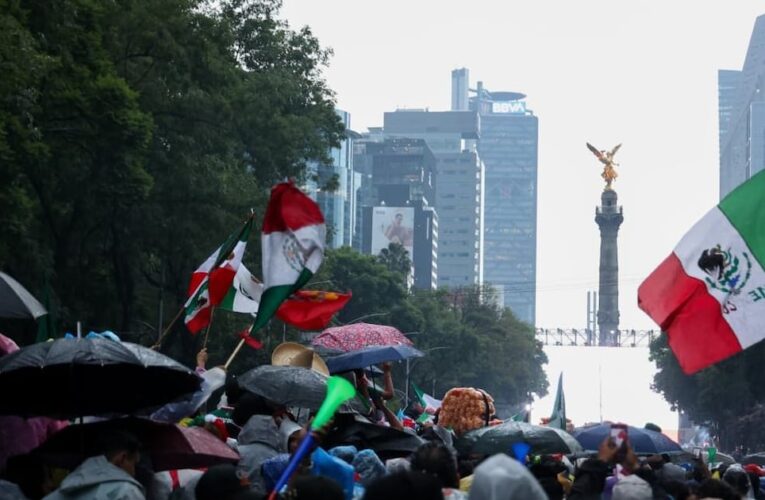 Limitan acceso al Ángel de la Independencia por el partido México-Inglaterra