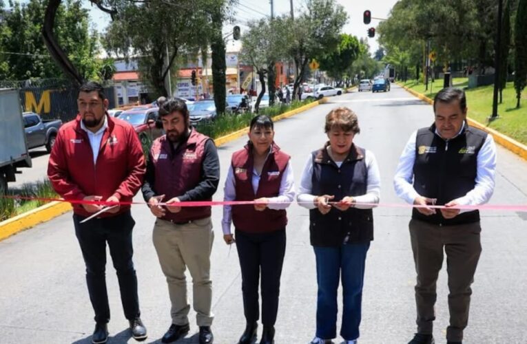 Delfina Gómez Álvarez lanza Sendero Seguro en Naucalpan