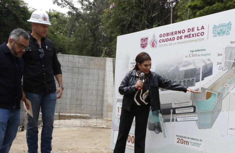 CDMX destina 88 mdp para mejorar drenaje en Magdalena Contreras