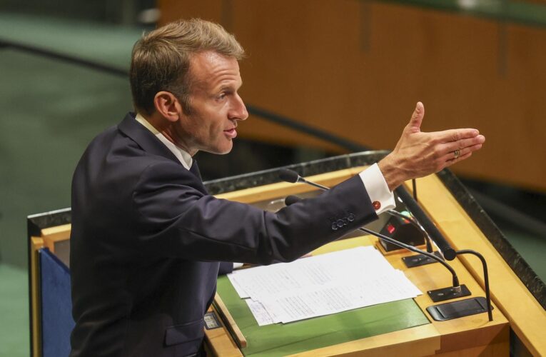 Macron expresa su vergüenza por la situación en Gaza y Oriente Medio