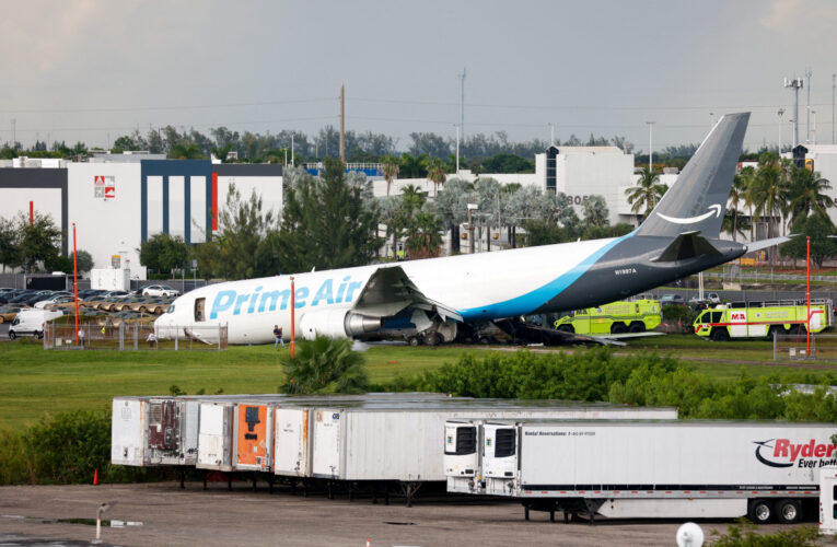 Accidente de avión de Amazon en Miami: se recupera caja negra