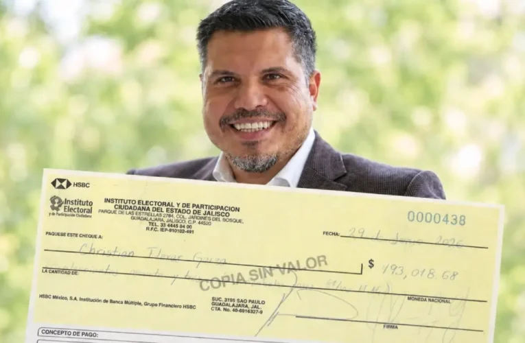 Indemnización de casi 700 mil pesos para exsecretario del IEPC Jalisco